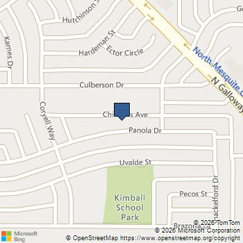 1521 Panola Drive Mesquite, TX MLS# 21163613