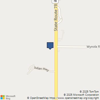 4355 Highway 78 Santa Ysabel, CA MLS# NDP2505562