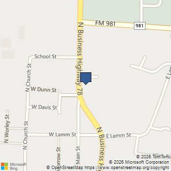 402 N Business Highway 78 Blue Ridge, TX MLS# 21181198