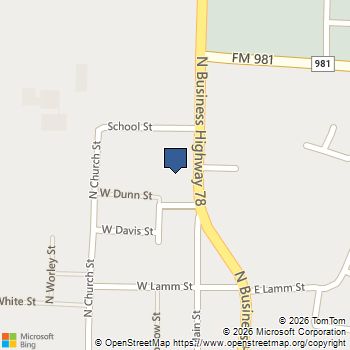 405 N Business Highway 78 Blue Ridge, TX MLS# 21181732