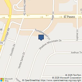 73216 Shadow Mountain Palm Desert, CA MLS# SR25247717