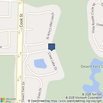 352 Crest Lake Drive Palm Desert, CA MLS# 219138695DA