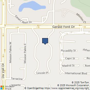 34 Lincoln Place Rancho Mirage, CA MLS# 219134957DA