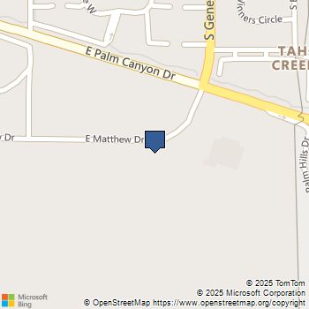 4601 Matthew Drive Palm Springs, CA MLS# 219120144DA