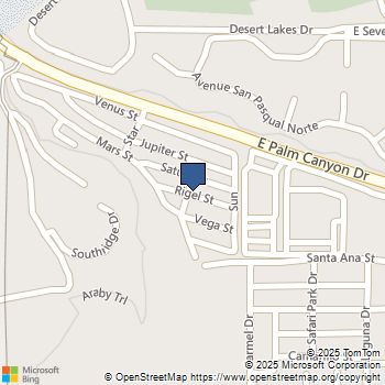 163 Rigel Palm Springs, CA MLS# 25571767PS