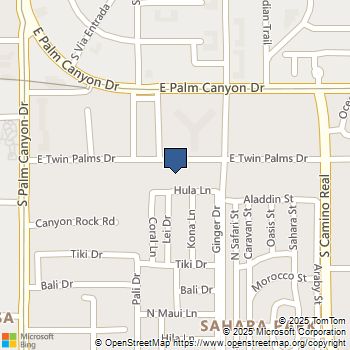 495 E Twin Palms Drive Palm Springs, CA MLS# IV23199341