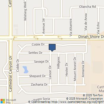 234 Settles Drive Cathedral City, CA MLS# 219136777DA