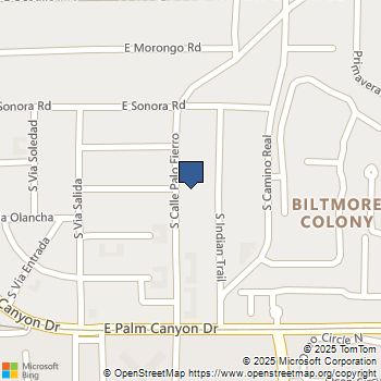 1560 South Calle Palo Fierro Palm Springs, CA MLS# 0025593301