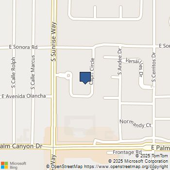 1732 Capri Circle Palm Springs, CA MLS# 24461761