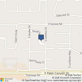 1484 Versailles Drive Palm Springs, CA MLS# 219140025DA