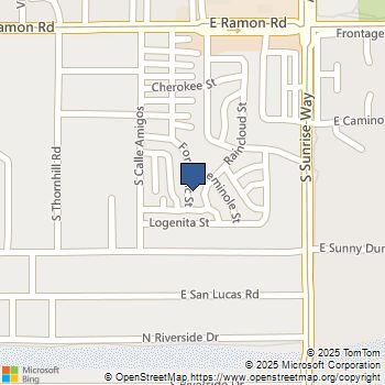 186 Fondulac Street Palm Springs, CA MLS# 25523409PS