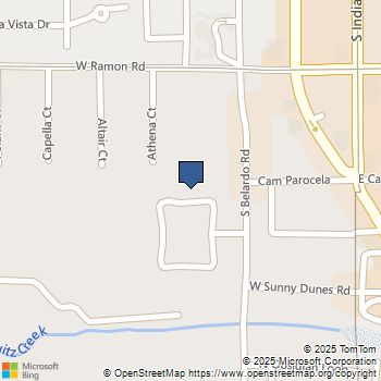 316 Big Canyon Drive Palm Springs, CA MLS# 25600161PS