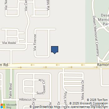 617 Via Firenze Cathedral City, CA MLS# 219136966DA