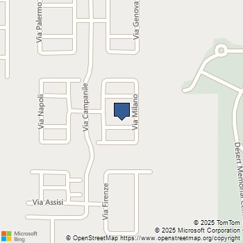 419 Via Milano Cathedral City, CA MLS# SW25230646