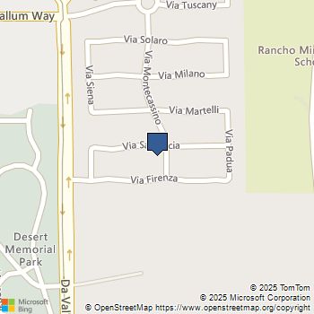 198 Via San Lucia Rancho Mirage, CA MLS# 250035120SD