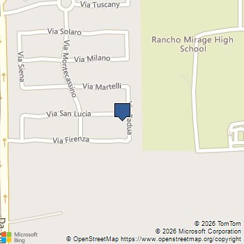 250 Via San Lucia Rancho Mirage, CA MLS# 219146429DA