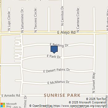 2014 E Park Drive Palm Springs, CA MLS# 25573887