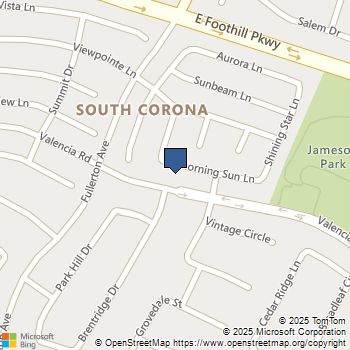 1030 Morning Sun Lane Corona, CA MLS# IG25198423