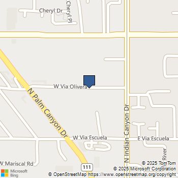 101 Via Olivera Palm Springs, CA MLS# 23328711