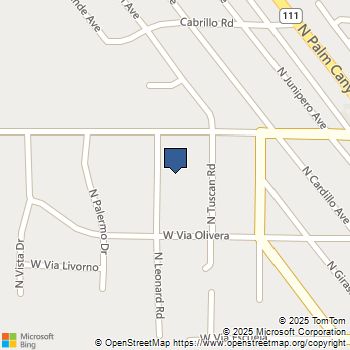 2380 N Leonard Road Palm Springs, CA MLS# 219129303DA