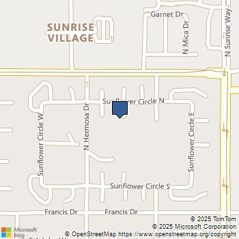 1421 Sunflower Circle N Palm Springs, CA MLS# 219136188DA