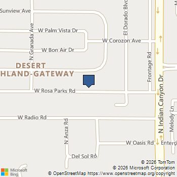 Lot 233 Rosa Parks Palm Springs, CA MLS# 219144979PS