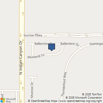 280 Mustang Lane Palm Springs, CA MLS# OC25170373