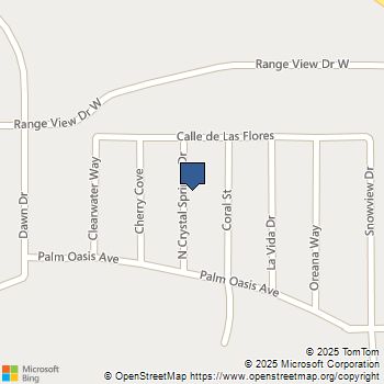 0 Crystal Springs Drive Palm Springs, CA MLS# 219133835DA