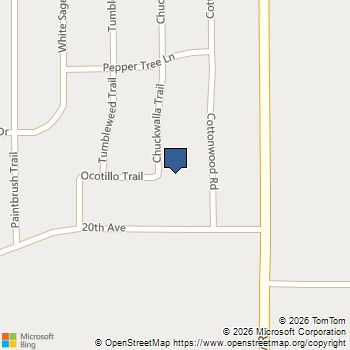 0 Ocotillo Trail Desert Hot Springs, CA MLS# IG26134878