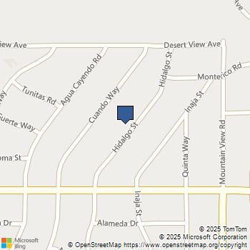 0 Hidalgo Desert Hot Springs, CA MLS# IG25218156