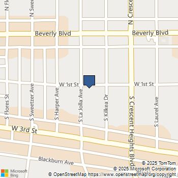 100 S La Jolla Avenue Los Angeles, CA MLS# 25613373