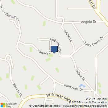 1017 Ridgedale Drive Beverly Hills, CA MLS# 25494349