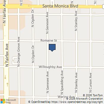 928 N Genesee Avenue West Hollywood, CA MLS# 25607765