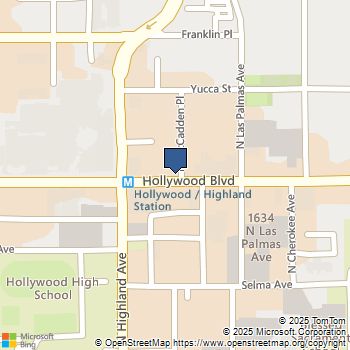 1645 N VINE Street 603 Los Angeles, CA MLS# 25599409