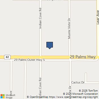 11 Indian Cove Road 29 Palms, CA MLS# JT25110555