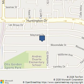 2437 Bloomdale Duarte, CA MLS# HD26004071