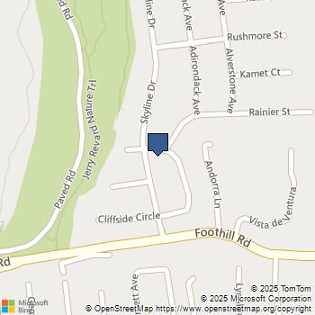 572 Skyline Road Ventura, CA MLS# V130783