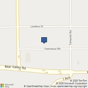 0 Francesca Victorville, CA MLS# HD25219941