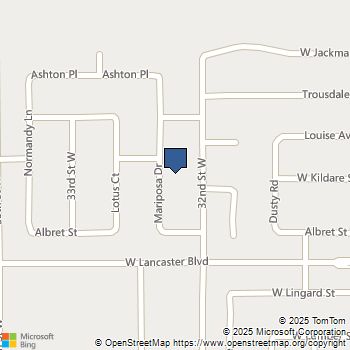 44856 Mariposa Drive Lancaster, CA MLS# SR25220084