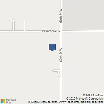 0 60th St West vicinity Ave G Lancaster, CA MLS# SR25200463