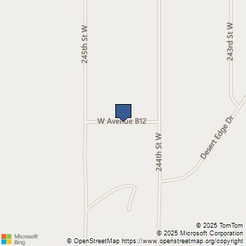 0 Vac/Cor Avenue B12/143 Stw Fairmont, CA MLS# IG24209052