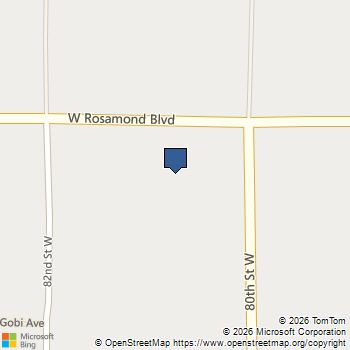 80th St W Street Rosamond, CA MLS# 26002160