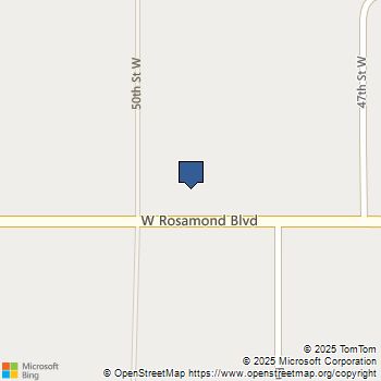 50 St. W On Rosamond Boulevard Rosamond, CA MLS# SR19209595