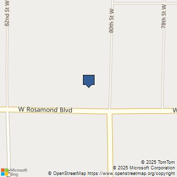 0 W Rosamond BLVD Rosamond, CA MLS# DW25208618