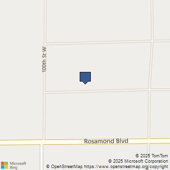 0 Edwards Rosamond, CA MLS# HD25127529