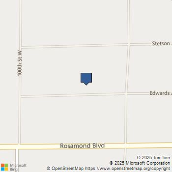 0 Edwards Rosamond, CA MLS# HD25127539