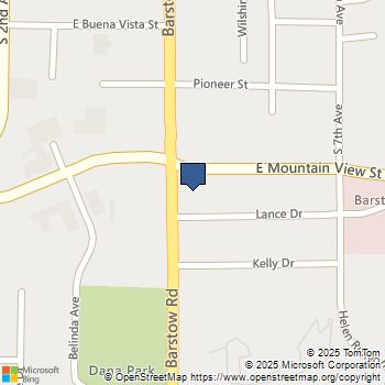 500 E Mountain View Street Barstow, CA MLS# CV25189956