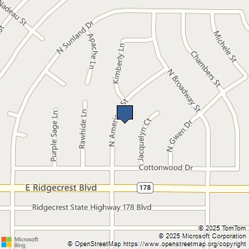134 N American Street Ridgecrest, CA MLS# HD25116936
