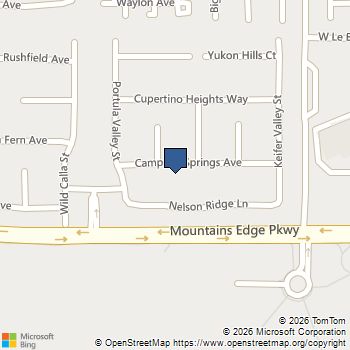 8327 Campbell Springs Avenue Las Vegas, NV MLS# 2829886