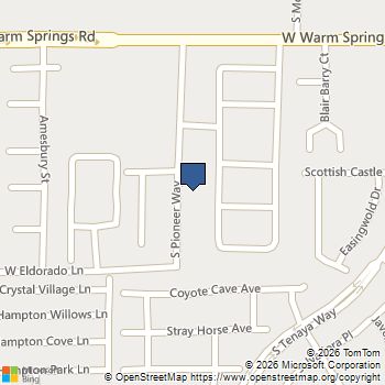 7422 S Pioneer Way Las Vegas, NV MLS# 2766288